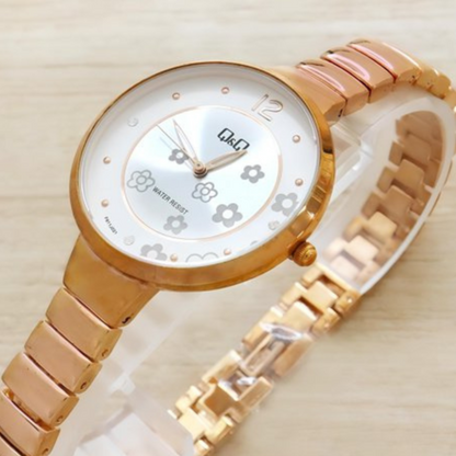 Reloj Q&Q F611J021Y Mujer - Análogo - Reloj Reloj Q&Q original | Compra en Relojchile Chile | Reloj Q&Q Chile | Reloj Reloj Chile - Reloj hombre chile - Reloj mujer chile - Reloj santiago - Reloj original chile - reloj elegante hombre - reloj casual mujer - reloj resistente al agua - reloj acero inoxidable - reloj deportivo hombre - tienda de relojes online chile