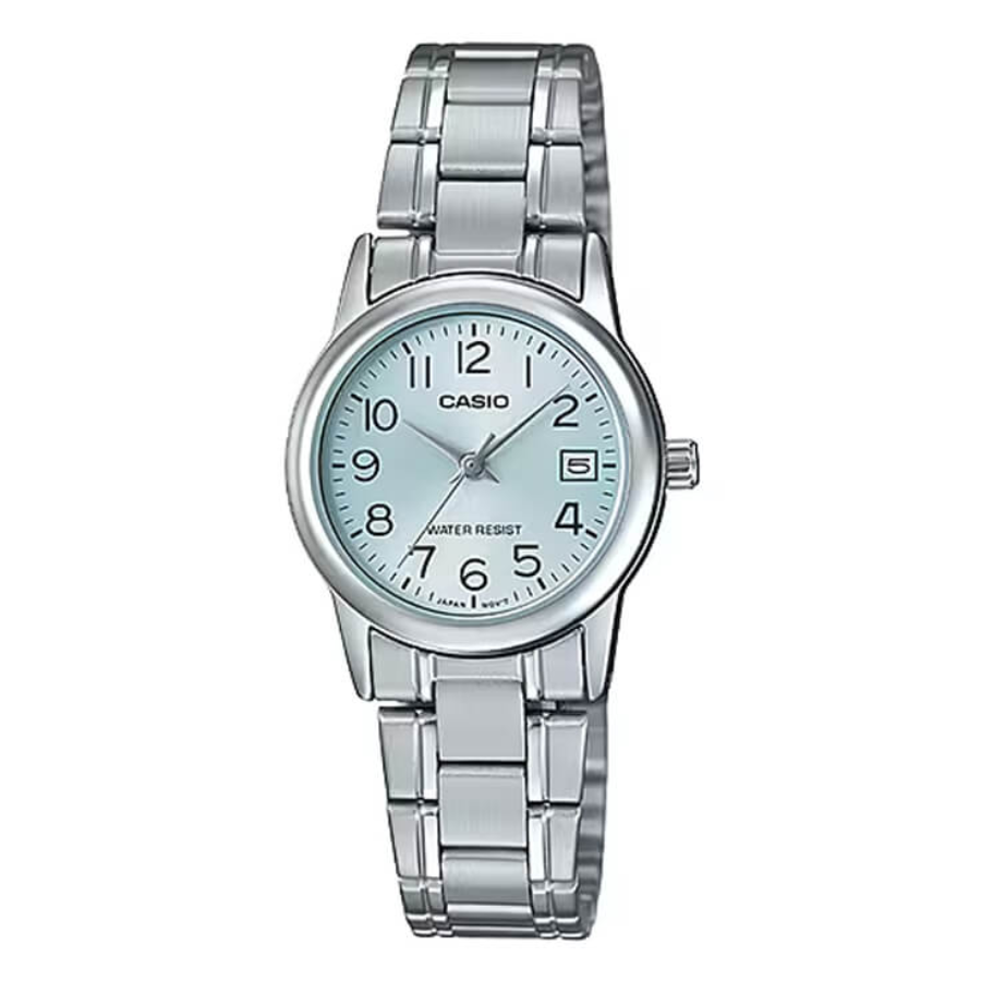 Reloj Casio LTP-V002D-2B Mujer - Análogo - Reloj Reloj Casio original | Compra en Relojchile Chile | Reloj Casio Chile | Reloj Reloj Chile - Reloj hombre chile - Reloj mujer chile - Reloj santiago - Reloj original chile - reloj elegante hombre - reloj casual mujer - reloj resistente al agua - reloj acero inoxidable - reloj deportivo hombre - tienda de relojes online chile