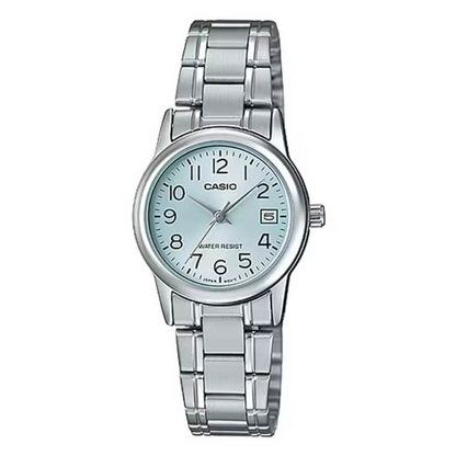 Reloj Casio LTP-V002D-2B Mujer - Análogo - Reloj Reloj Casio original | Compra en Relojchile Chile | Reloj Casio Chile | Reloj Reloj Chile - Reloj hombre chile - Reloj mujer chile - Reloj santiago - Reloj original chile - reloj elegante hombre - reloj casual mujer - reloj resistente al agua - reloj acero inoxidable - reloj deportivo hombre - tienda de relojes online chile