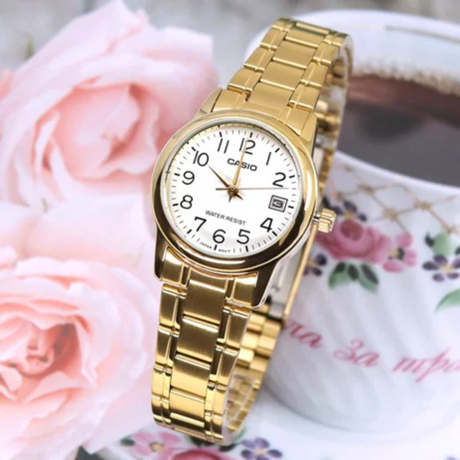 Reloj Casio LTP-V002G-7B2 Mujer - Análogo - Relojchile - Default Title - Casio - Reloj