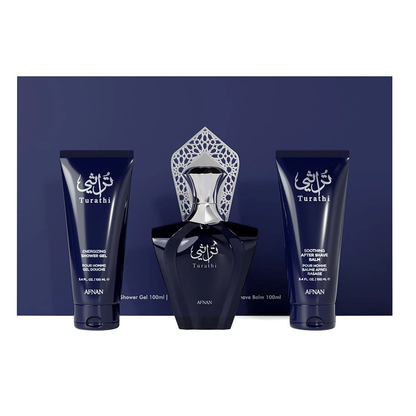 Afnan Estuche Turathi edp 90ml+ 100ml S/G+100ml ASG Hombre - Afnan - Default Title - Perfumisimo