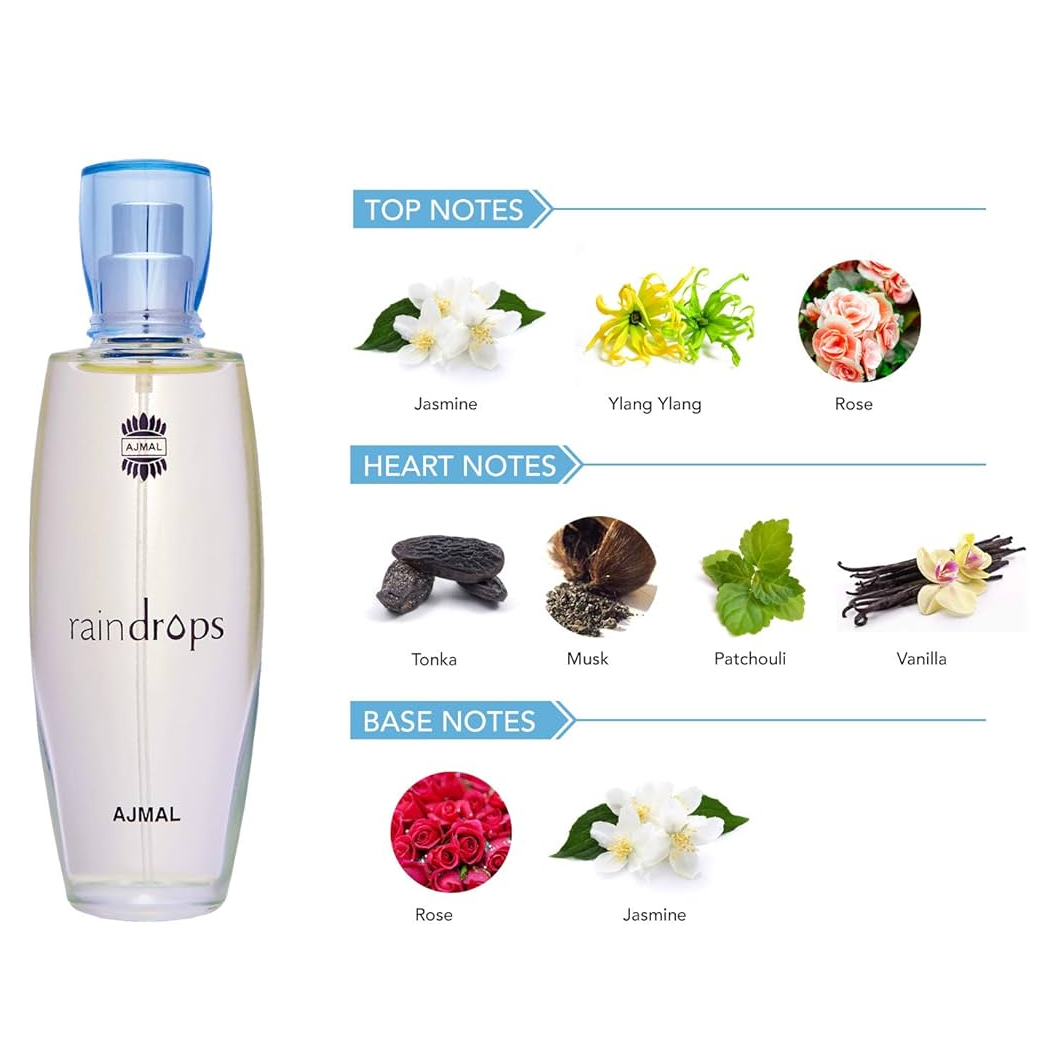 Ajmal Raindrops edp 50ml Mujer
