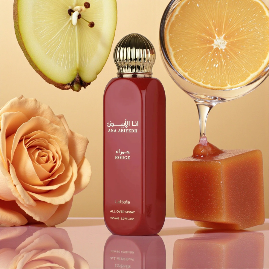 Ana Abiyedh Rouge Lattafa All Over Perfume Spray 150Ml Unisex