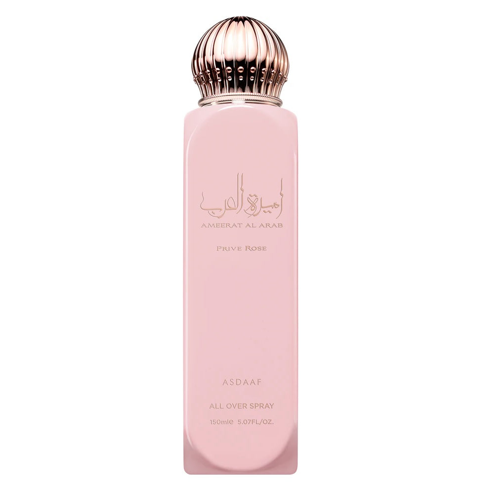Asdaaf Ameerat Al Arab Prive Rose  All Over Perfume Spray 150ml Mujer
