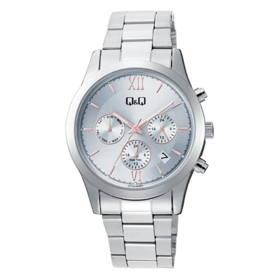 Reloj Q&Q Analogo C71A-003PY Mujer - Reloj Reloj Q&Q original | Compra en Relojchile Chile | Reloj Q&Q Chile | Reloj Reloj Chile - Reloj hombre chile - Reloj mujer chile - Reloj santiago - Reloj original chile - reloj elegante hombre - reloj casual mujer - reloj resistente al agua - reloj acero inoxidable - reloj deportivo hombre - tienda de relojes online chile