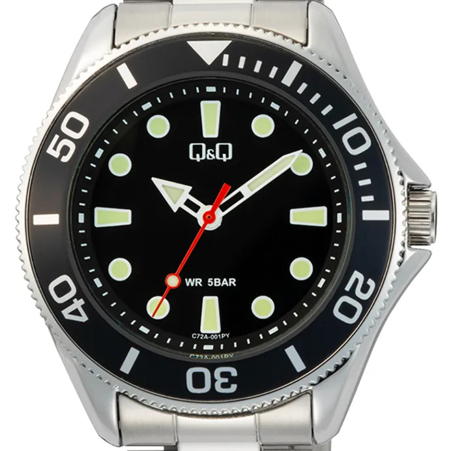 Reloj Q&Q Analogo C72A-001PY Hombre - Reloj Reloj Q&Q original | Compra en Relojchile Chile | Reloj Q&Q Chile | Reloj Reloj Chile - Reloj hombre chile - Reloj mujer chile - Reloj santiago - Reloj original chile - reloj elegante hombre - reloj casual mujer - reloj resistente al agua - reloj acero inoxidable - reloj deportivo hombre - tienda de relojes online chile