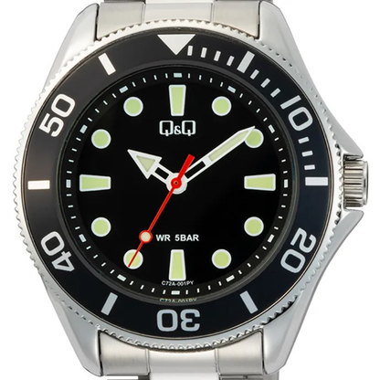 Reloj Q&Q Analogo C72A-001PY Hombre - Reloj Reloj Q&Q original | Compra en Relojchile Chile | Reloj Q&Q Chile | Reloj Reloj Chile - Reloj hombre chile - Reloj mujer chile - Reloj santiago - Reloj original chile - reloj elegante hombre - reloj casual mujer - reloj resistente al agua - reloj acero inoxidable - reloj deportivo hombre - tienda de relojes online chile