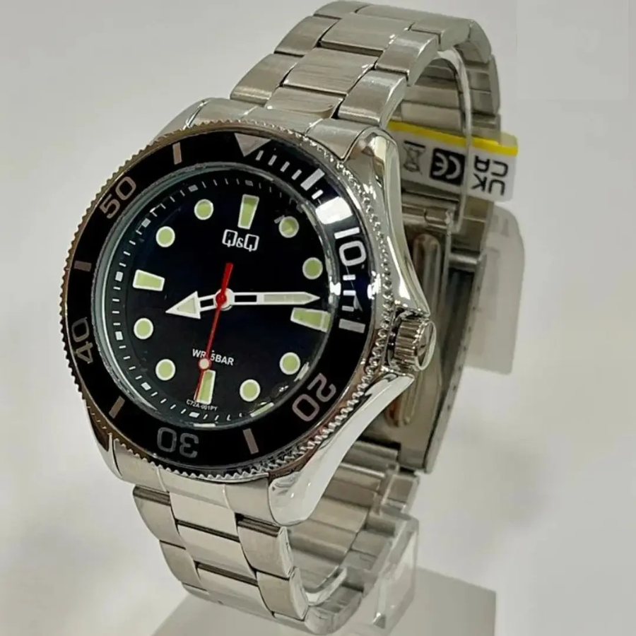 Reloj Q&Q Analogo C72A-001PY Hombre - Reloj Reloj Q&Q original | Compra en Relojchile Chile | Reloj Q&Q Chile | Reloj Reloj Chile - Reloj hombre chile - Reloj mujer chile - Reloj santiago - Reloj original chile - reloj elegante hombre - reloj casual mujer - reloj resistente al agua - reloj acero inoxidable - reloj deportivo hombre - tienda de relojes online chile