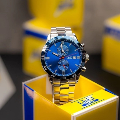 Reloj Q&Q Analogo C73A-001PY Hombre - Reloj Reloj Q&Q original | Compra en Relojchile Chile | Reloj Q&Q Chile | Reloj Reloj Chile - Reloj hombre chile - Reloj mujer chile - Reloj santiago - Reloj original chile - reloj elegante hombre - reloj casual mujer - reloj resistente al agua - reloj acero inoxidable - reloj deportivo hombre - tienda de relojes online chile