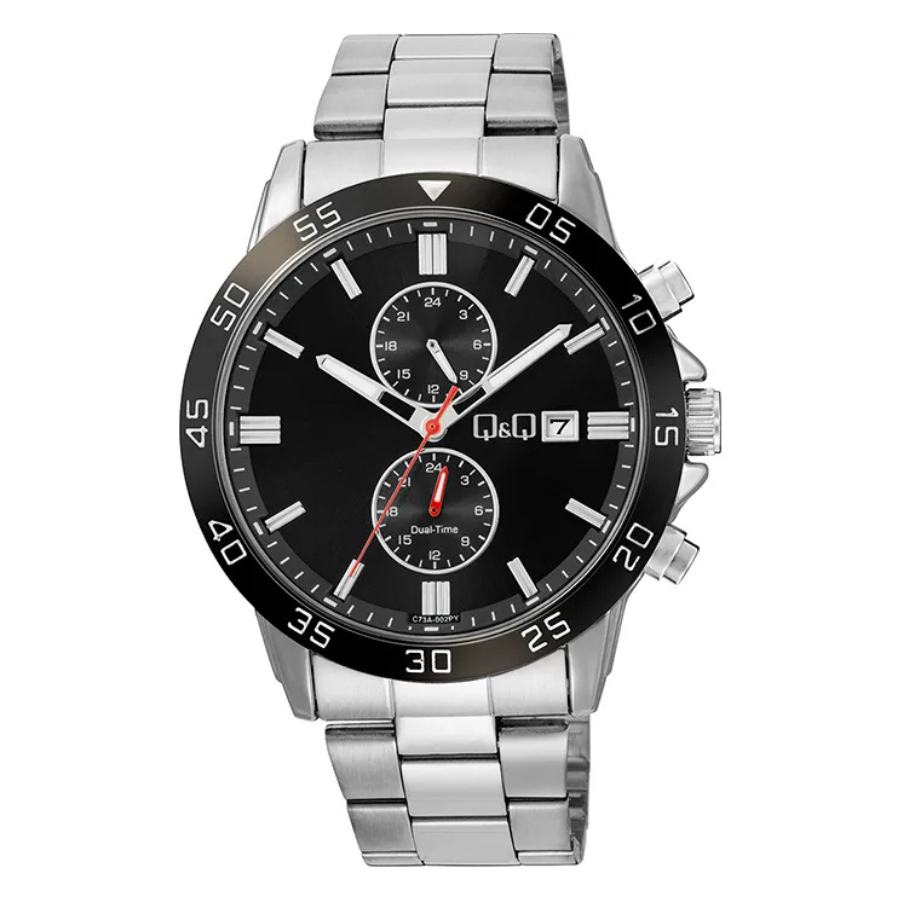 Reloj Q&Q Analogo C73A-002PY Hombre - Reloj Reloj Q&Q original | Compra en Relojchile Chile | Reloj Q&Q Chile | Reloj Reloj Chile - Reloj hombre chile - Reloj mujer chile - Reloj santiago - Reloj original chile - reloj elegante hombre - reloj casual mujer - reloj resistente al agua - reloj acero inoxidable - reloj deportivo hombre - tienda de relojes online chile
