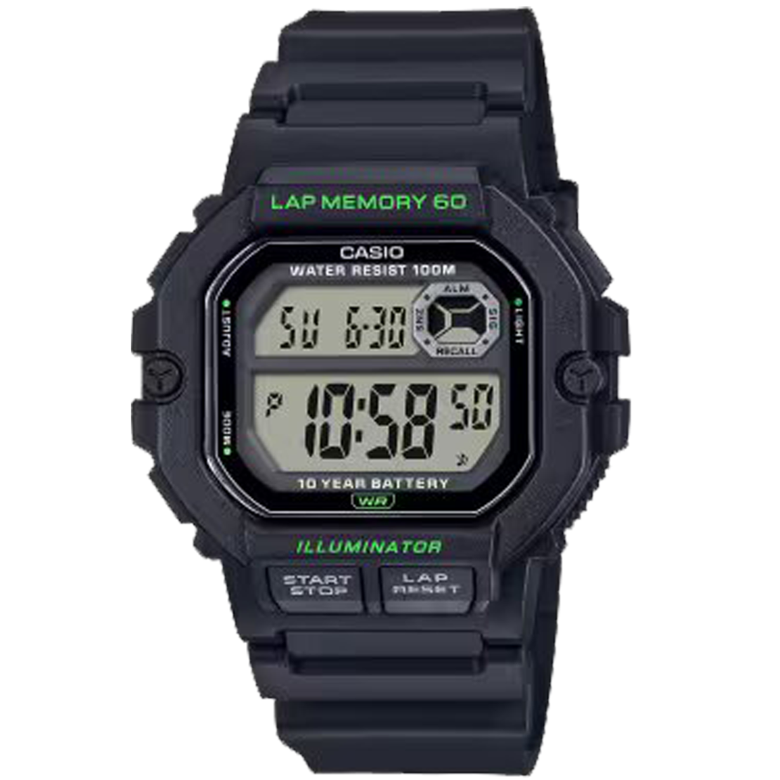 Reloj Casio WS-1400H-1AV Hombre - Digital - Relojchile - Default Title - Casio - Reloj