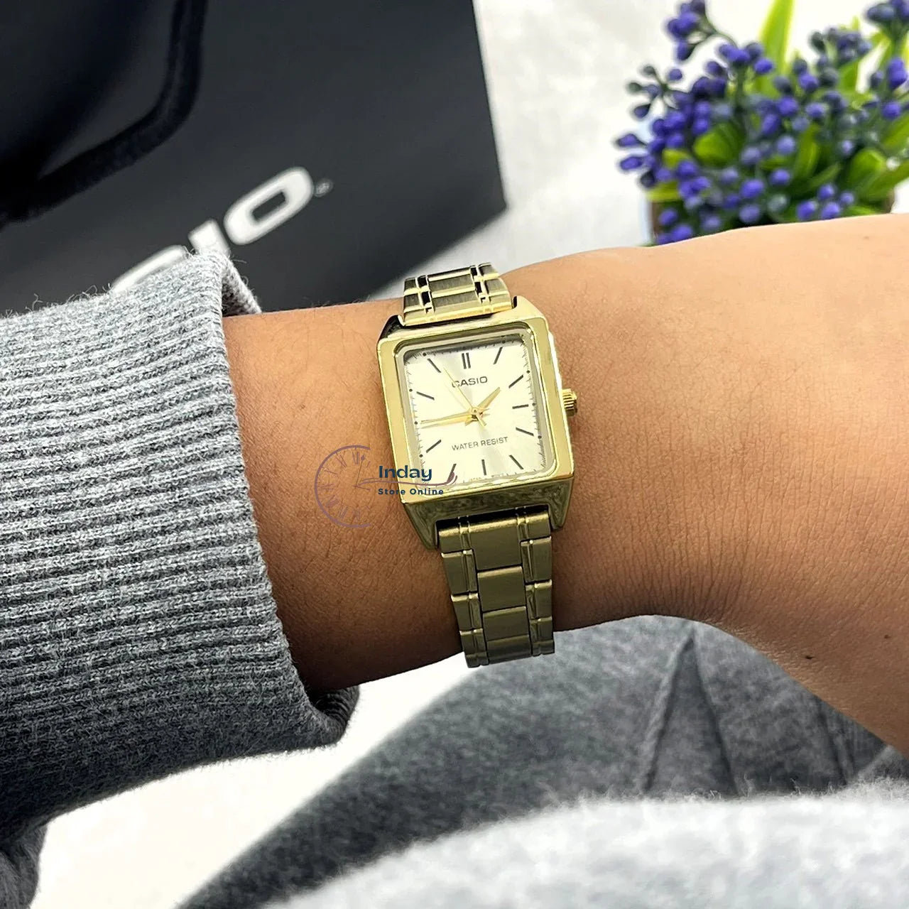 Reloj Casio Tank LTP-V007G-9E Mujer - Análogo - Reloj Reloj Casio original | Compra en Relojchile Chile | Reloj Casio Chile | Reloj Reloj Chile - Reloj hombre chile - Reloj mujer chile - Reloj santiago - Reloj original chile - reloj elegante hombre - reloj casual mujer - reloj resistente al agua - reloj acero inoxidable - reloj deportivo hombre - tienda de relojes online chile