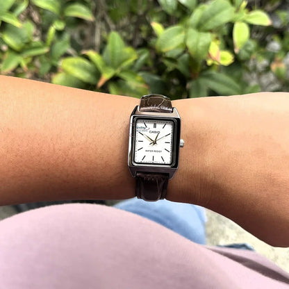 Reloj Casio Tank LTP-V007L-7E2 Mujer - Análogo - Relojchile - Default Title - Casio - Reloj