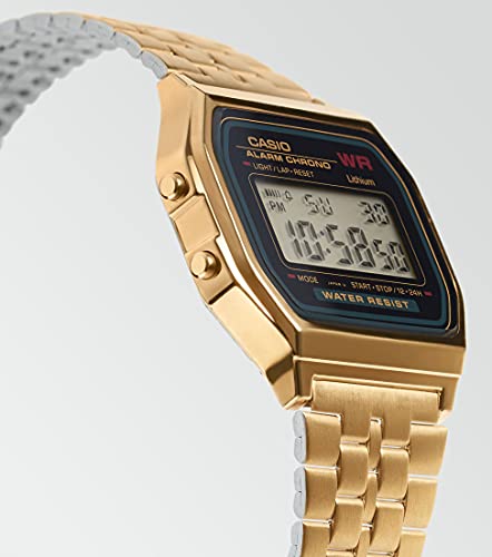 Reloj Casio Vintage A-159WGEA-1 Unisex - Digital - Reloj Reloj Casio original | Compra en Relojchile Chile | Reloj Casio Chile | Reloj Reloj Chile - Reloj hombre chile - Reloj mujer chile - Reloj santiago - Reloj original chile - reloj elegante hombre - reloj casual mujer - reloj resistente al agua - reloj acero inoxidable - reloj deportivo hombre - tienda de relojes online chile