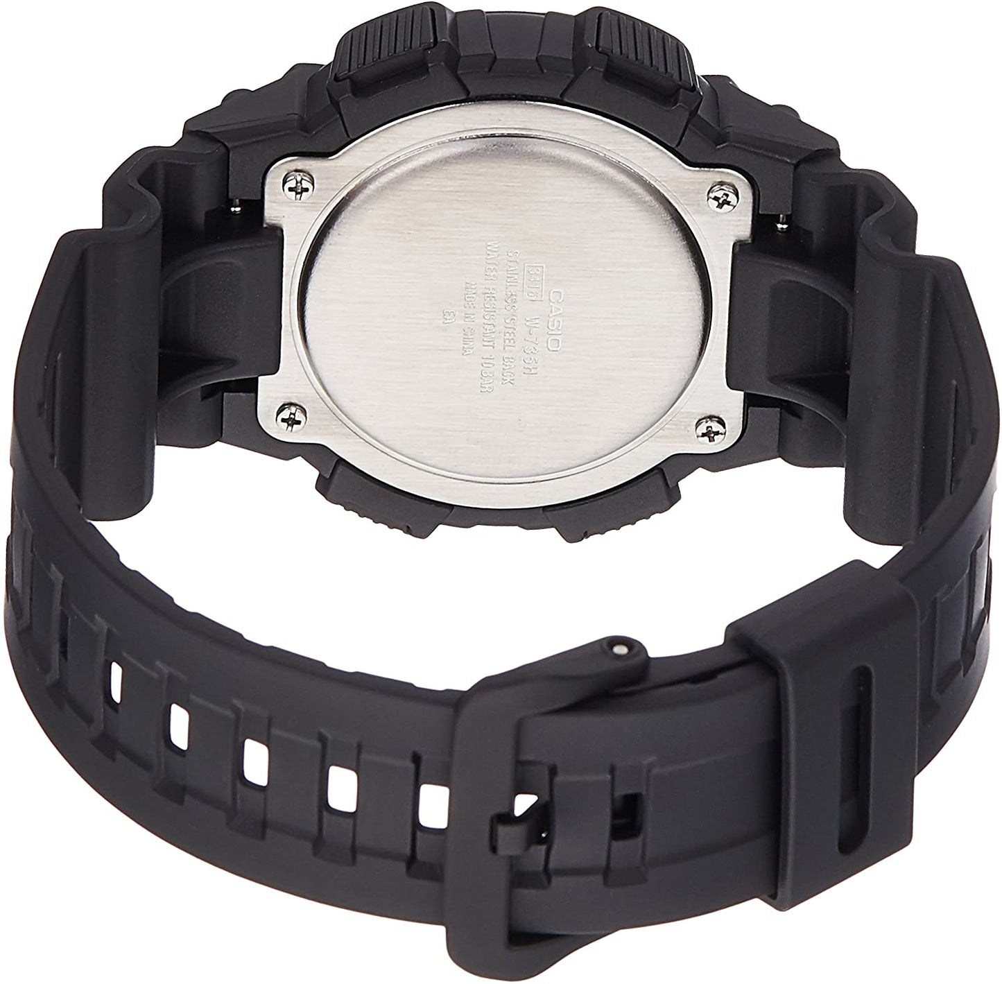 Reloj Casio W-735H-1A2V Hombre - Digital - Reloj Reloj Casio original | Compra en Relojchile Chile | Reloj Casio Chile | Reloj Reloj Chile - Reloj hombre chile - Reloj mujer chile - Reloj santiago - Reloj original chile - reloj elegante hombre - reloj casual mujer - reloj resistente al agua - reloj acero inoxidable - reloj deportivo hombre - tienda de relojes online chile
