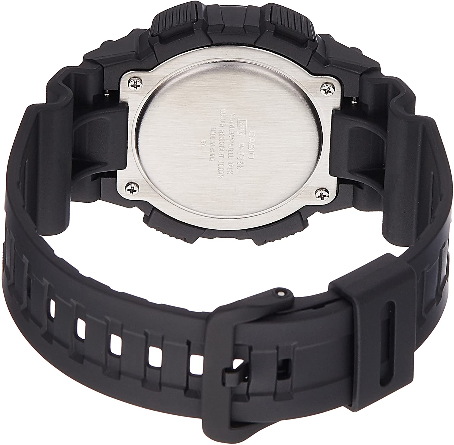 Reloj Casio W-735H-1A2V Hombre - Digital - Reloj Reloj Casio original | Compra en Relojchile Chile | Reloj Casio Chile | Reloj Reloj Chile - Reloj hombre chile - Reloj mujer chile - Reloj santiago - Reloj original chile - reloj elegante hombre - reloj casual mujer - reloj resistente al agua - reloj acero inoxidable - reloj deportivo hombre - tienda de relojes online chile