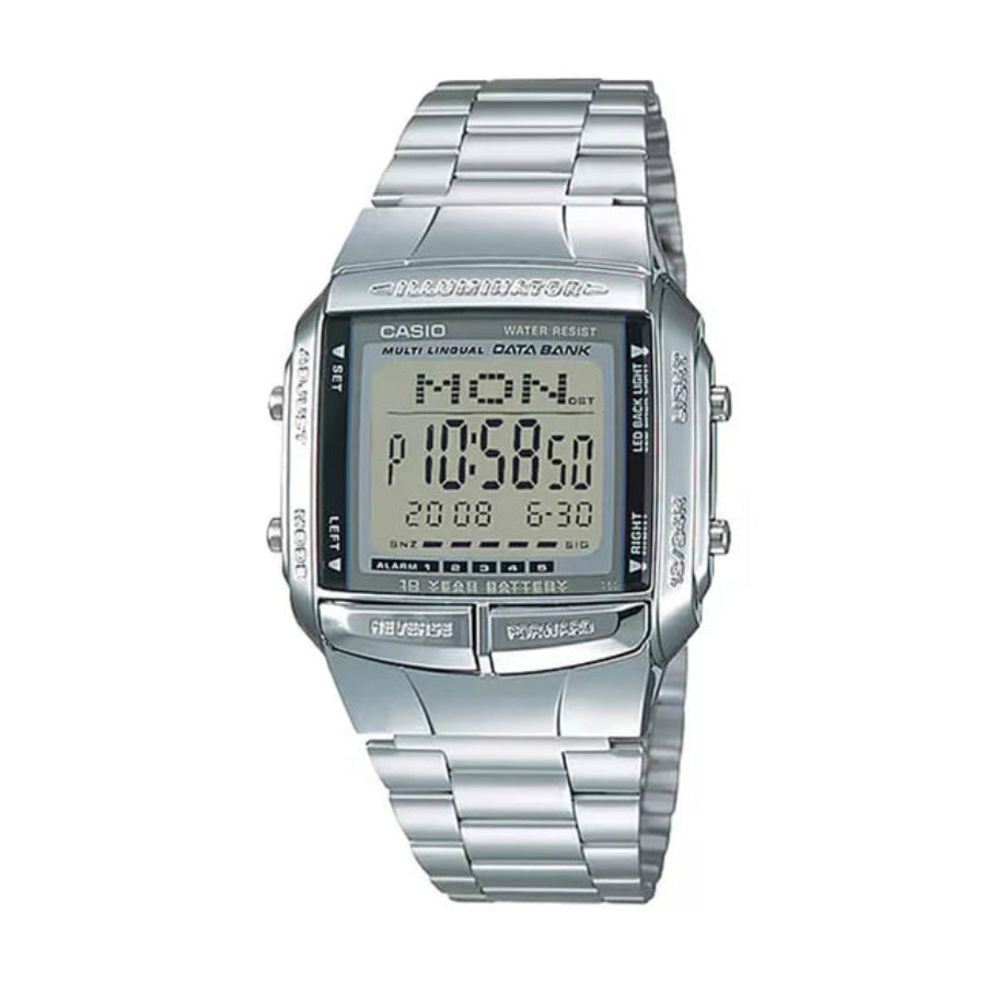 Reloj Digital Casio DB-360-1A Unisex - Reloj Reloj Casio original | Compra en Relojchile Chile | Reloj Casio Chile | Reloj Reloj Chile - Reloj hombre chile - Reloj mujer chile - Reloj santiago - Reloj original chile - reloj elegante hombre - reloj casual mujer - reloj resistente al agua - reloj acero inoxidable - reloj deportivo hombre - tienda de relojes online chile