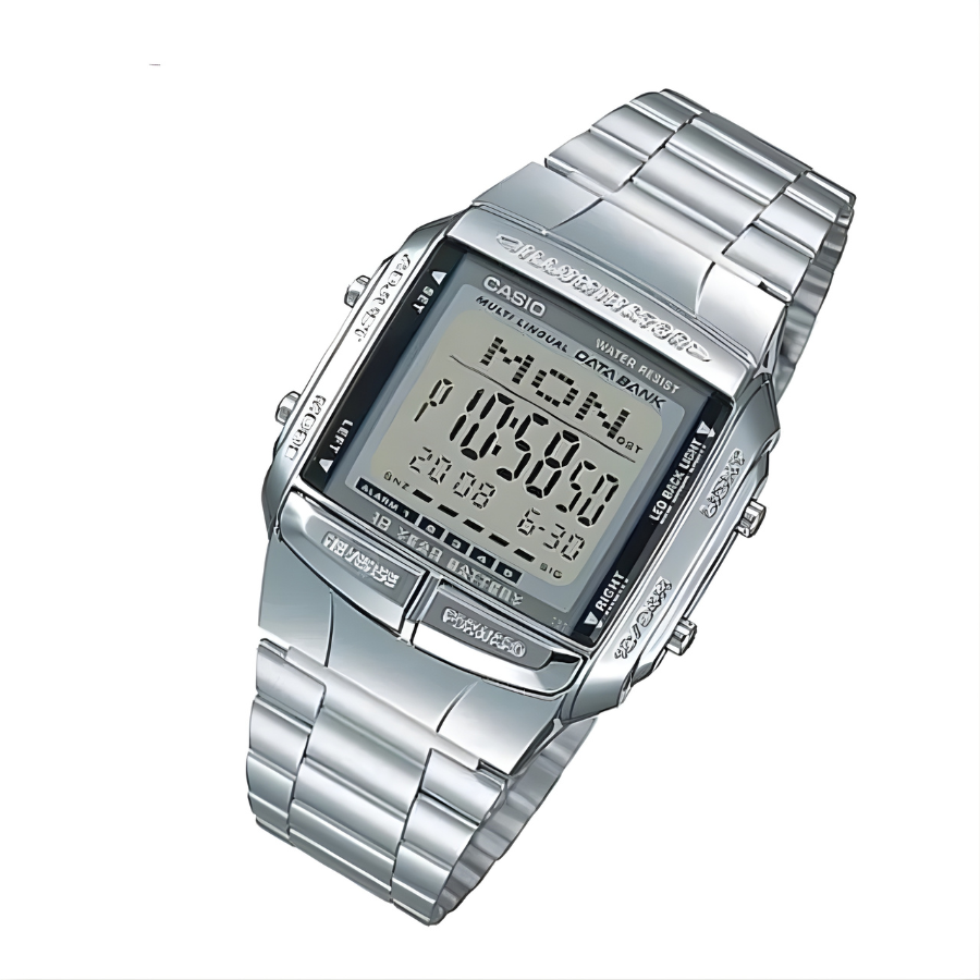 Reloj Digital Casio DB-360-1A Unisex - Reloj Reloj Casio original | Compra en Relojchile Chile | Reloj Casio Chile | Reloj Reloj Chile - Reloj hombre chile - Reloj mujer chile - Reloj santiago - Reloj original chile - reloj elegante hombre - reloj casual mujer - reloj resistente al agua - reloj acero inoxidable - reloj deportivo hombre - tienda de relojes online chile