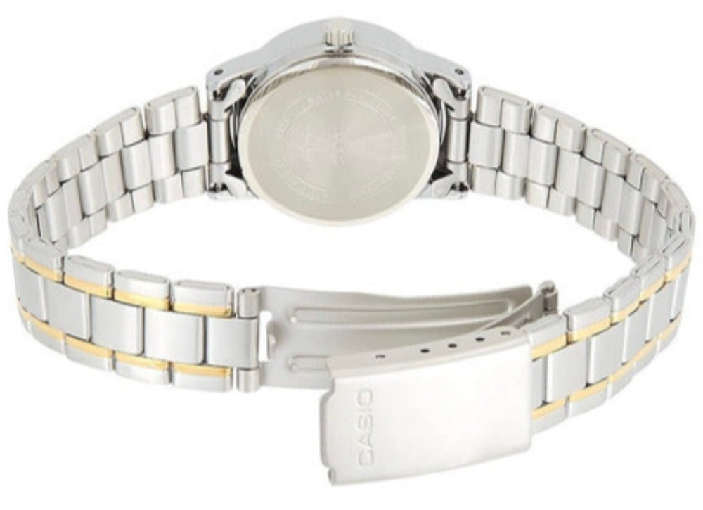 Reloj Casio LTP-V002SG-9A Mujer - Análogo - Reloj Reloj Casio original | Compra en Relojchile Chile | Reloj Casio Chile | Reloj Reloj Chile - Reloj hombre chile - Reloj mujer chile - Reloj santiago - Reloj original chile - reloj elegante hombre - reloj casual mujer - reloj resistente al agua - reloj acero inoxidable - reloj deportivo hombre - tienda de relojes online chile