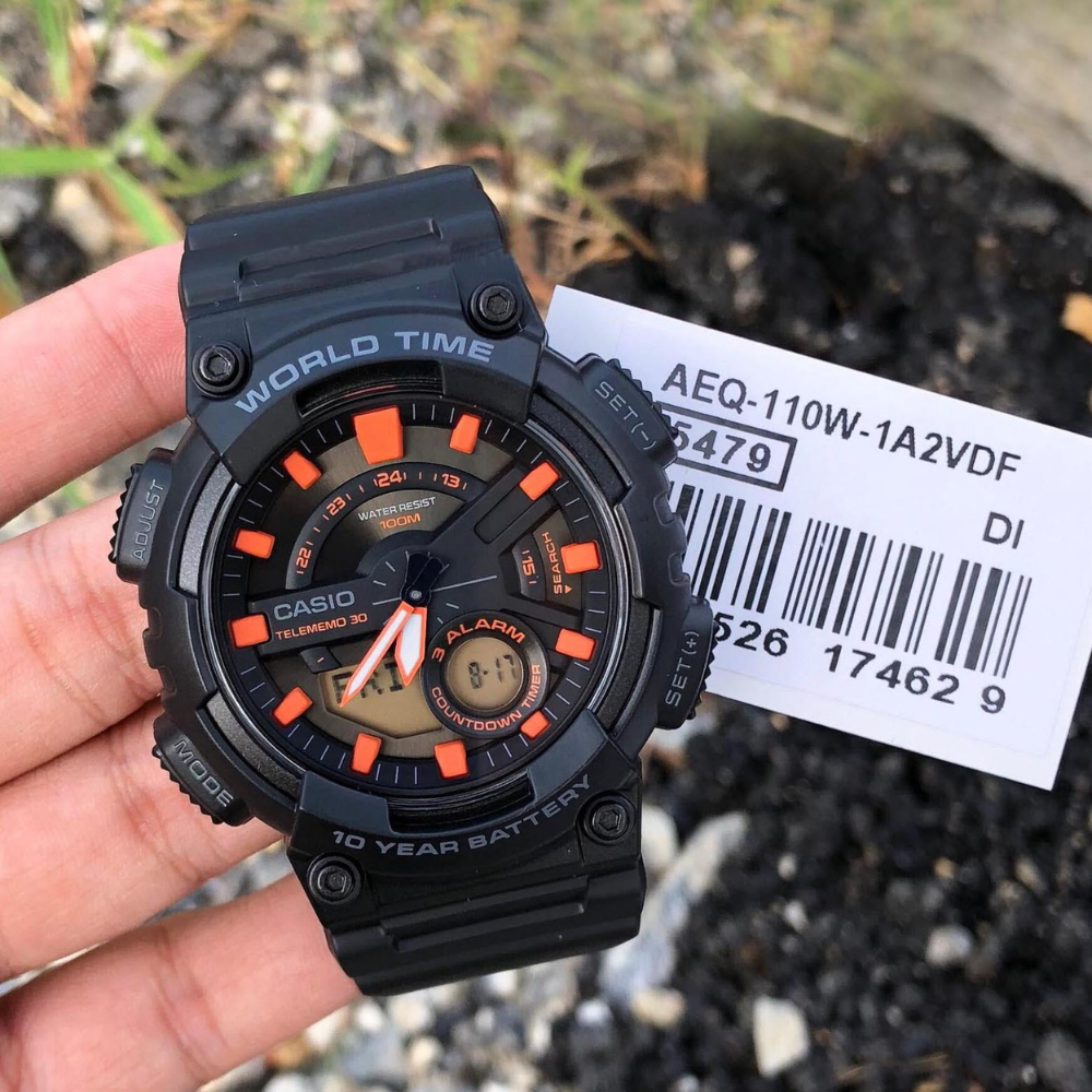 Reloj Casio AEQ-110W-1A2V Hombre - Análogo Digital - Reloj Reloj Casio original | Compra en Relojchile Chile | Reloj Casio Chile | Reloj Reloj Chile - Reloj hombre chile - Reloj mujer chile - Reloj santiago - Reloj original chile - reloj elegante hombre - reloj casual mujer - reloj resistente al agua - reloj acero inoxidable - reloj deportivo hombre - tienda de relojes online chile