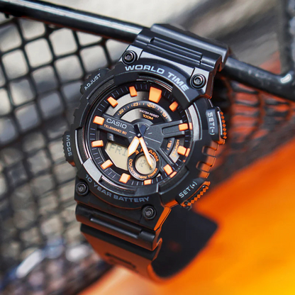 Reloj Casio AEQ-110W-1A2V Hombre - Análogo Digital - Reloj Reloj Casio original | Compra en Relojchile Chile | Reloj Casio Chile | Reloj Reloj Chile - Reloj hombre chile - Reloj mujer chile - Reloj santiago - Reloj original chile - reloj elegante hombre - reloj casual mujer - reloj resistente al agua - reloj acero inoxidable - reloj deportivo hombre - tienda de relojes online chile