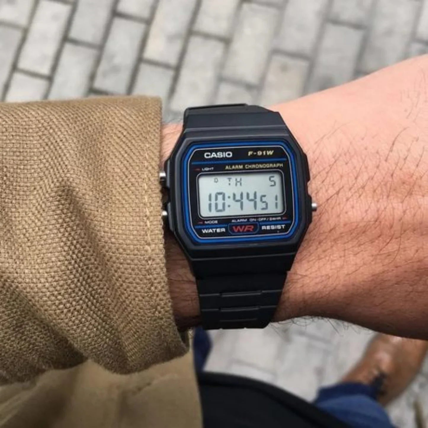 Reloj Casio Vintage F-91W-1D Unisex - Digital - Relojchile - Default Title - Casio - Reloj