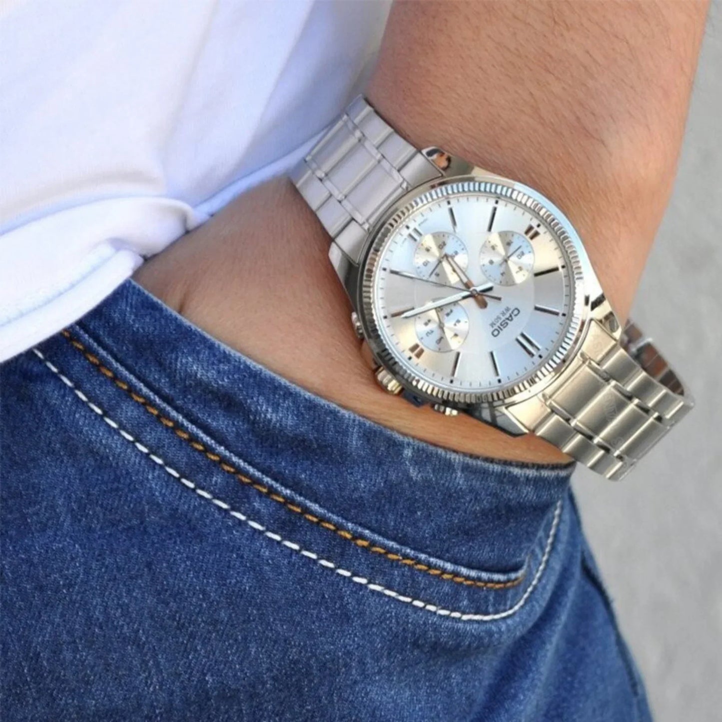 Reloj Casio MTP-1375D-7AV Hombre - Análogo - Relojchile - Default Title - Casio - Reloj