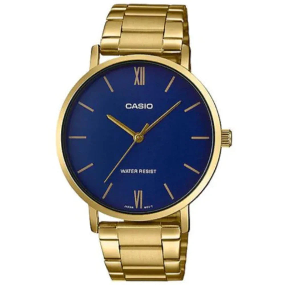 Reloj Casio MTP-VT01G-2B Hombre - Análogo - Reloj Reloj Casio original | Compra en Relojchile Chile | Reloj Casio Chile | Reloj Reloj Chile - Reloj hombre chile - Reloj mujer chile - Reloj santiago - Reloj original chile - reloj elegante hombre - reloj casual mujer - reloj resistente al agua - reloj acero inoxidable - reloj deportivo hombre - tienda de relojes online chile