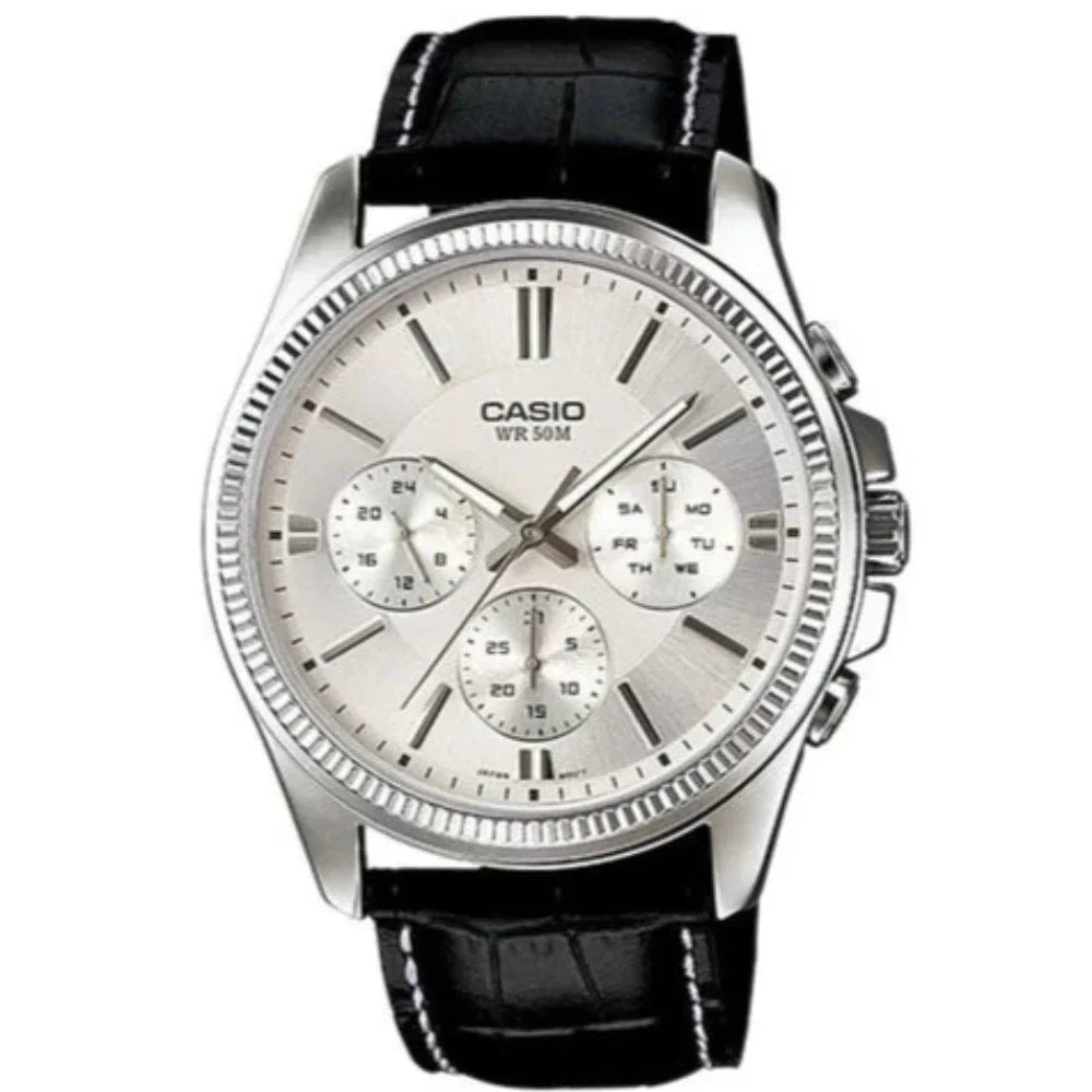 Reloj Casio MTP-1375L-7AV Hombre - Análogo - Reloj Reloj Casio original | Compra en Relojchile Chile | Reloj Casio Chile | Reloj Reloj Chile - Reloj hombre chile - Reloj mujer chile - Reloj santiago - Reloj original chile - reloj elegante hombre - reloj casual mujer - reloj resistente al agua - reloj acero inoxidable - reloj deportivo hombre - tienda de relojes online chile
