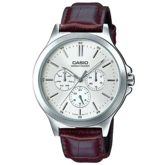 Reloj Casio MTP-V300L-7A Hombre - Análogo - Reloj Reloj Casio original | Compra en Relojchile Chile | Reloj Casio Chile | Reloj Reloj Chile - Reloj hombre chile - Reloj mujer chile - Reloj santiago - Reloj original chile - reloj elegante hombre - reloj casual mujer - reloj resistente al agua - reloj acero inoxidable - reloj deportivo hombre - tienda de relojes online chile