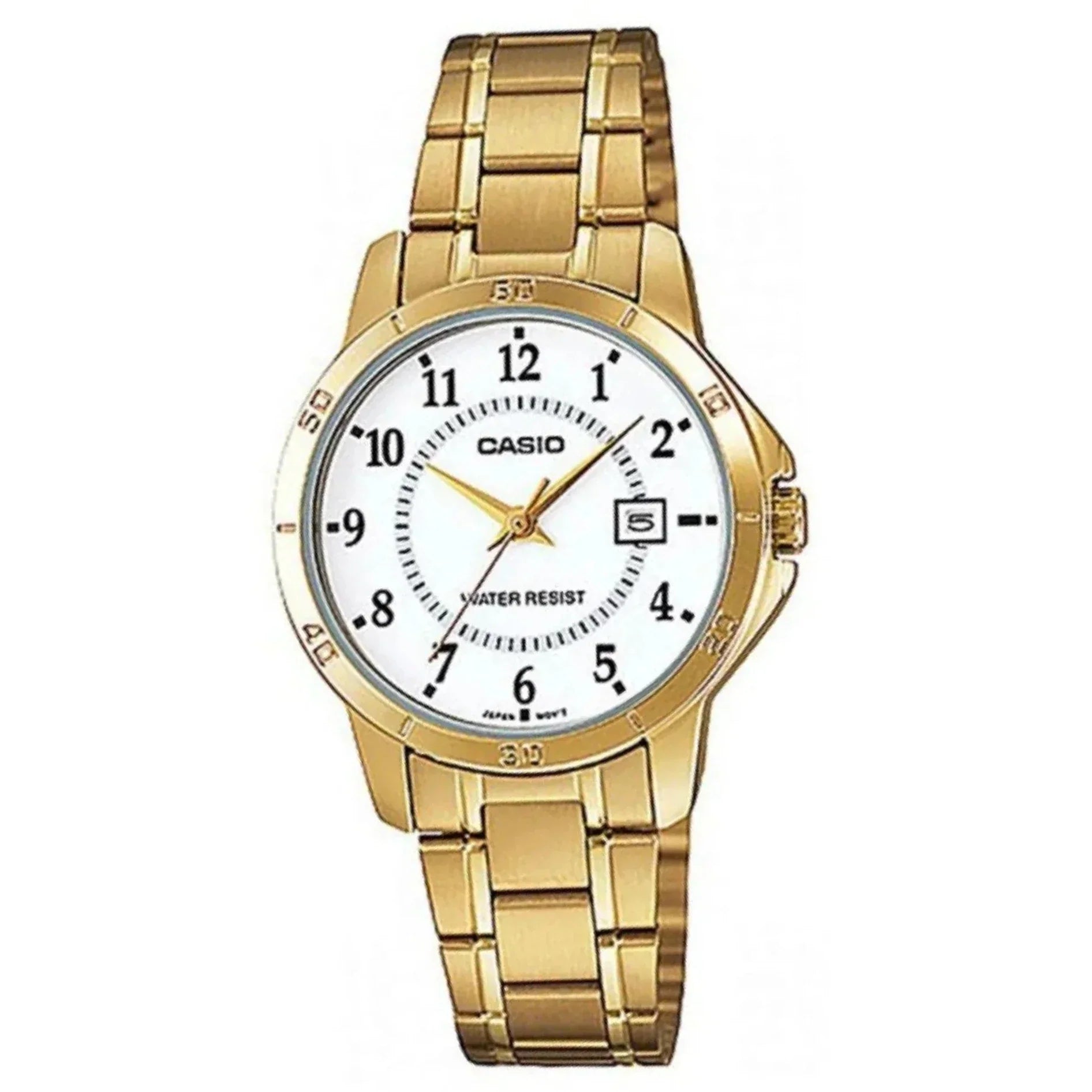 Reloj Casio LTP-V004G-7B Mujer - Análogo - Reloj Reloj Casio original | Compra en Relojchile Chile | Reloj Casio Chile | Reloj Reloj Chile - Reloj hombre chile - Reloj mujer chile - Reloj santiago - Reloj original chile - reloj elegante hombre - reloj casual mujer - reloj resistente al agua - reloj acero inoxidable - reloj deportivo hombre - tienda de relojes online chile