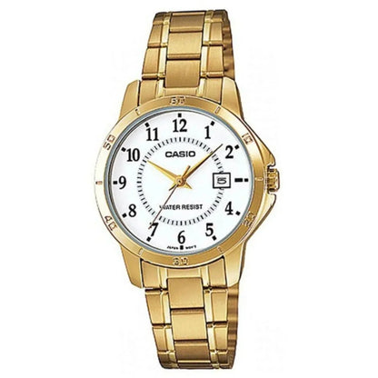Reloj Casio LTP-V004G-7B Mujer - Análogo - Reloj Reloj Casio original | Compra en Relojchile Chile | Reloj Casio Chile | Reloj Reloj Chile - Reloj hombre chile - Reloj mujer chile - Reloj santiago - Reloj original chile - reloj elegante hombre - reloj casual mujer - reloj resistente al agua - reloj acero inoxidable - reloj deportivo hombre - tienda de relojes online chile