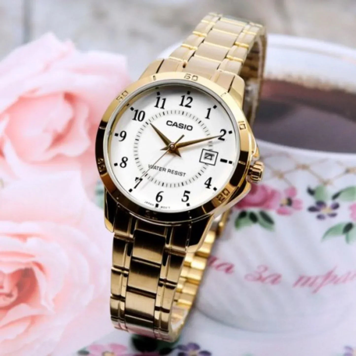 Reloj Casio LTP-V004G-7B Mujer - Análogo - Reloj Reloj Casio original | Compra en Relojchile Chile | Reloj Casio Chile | Reloj Reloj Chile - Reloj hombre chile - Reloj mujer chile - Reloj santiago - Reloj original chile - reloj elegante hombre - reloj casual mujer - reloj resistente al agua - reloj acero inoxidable - reloj deportivo hombre - tienda de relojes online chile