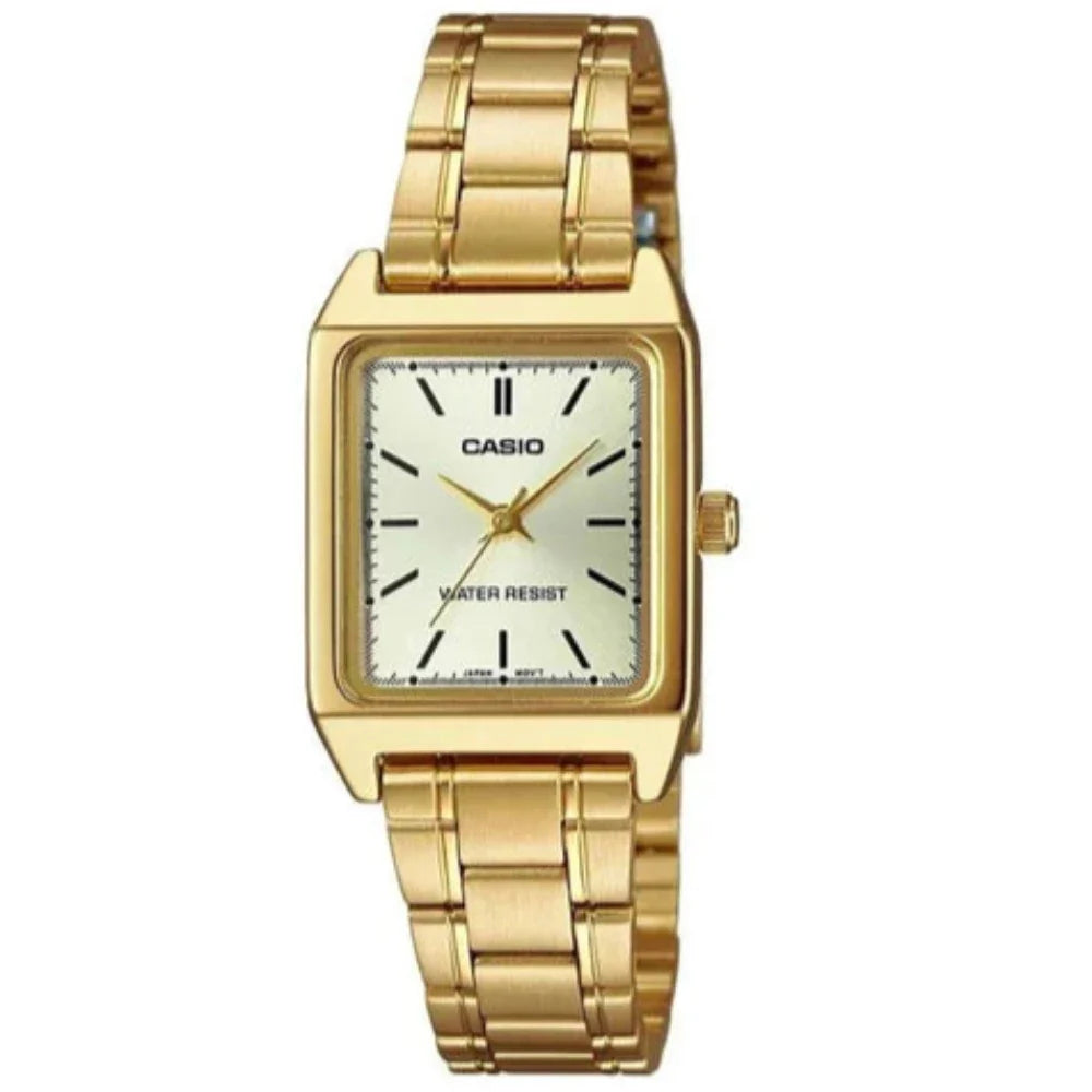 Reloj Casio Tank LTP-V007G-9E Mujer - Análogo - Reloj Reloj Casio original | Compra en Relojchile Chile | Reloj Casio Chile | Reloj Reloj Chile - Reloj hombre chile - Reloj mujer chile - Reloj santiago - Reloj original chile - reloj elegante hombre - reloj casual mujer - reloj resistente al agua - reloj acero inoxidable - reloj deportivo hombre - tienda de relojes online chile