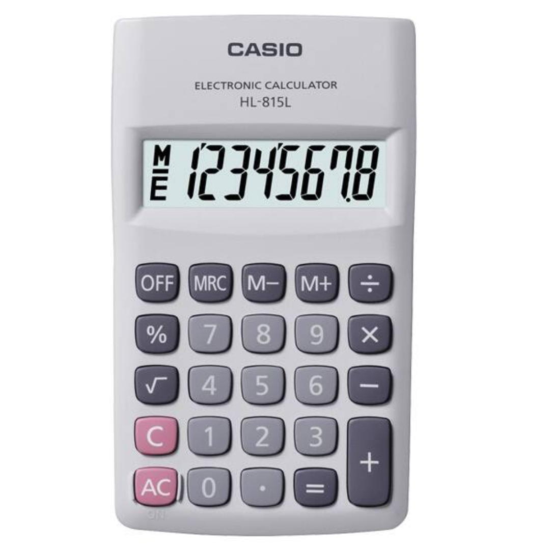 Calculadora Casio HL-815L-WE - Relojchile - Default Title - Casio - Calculadora