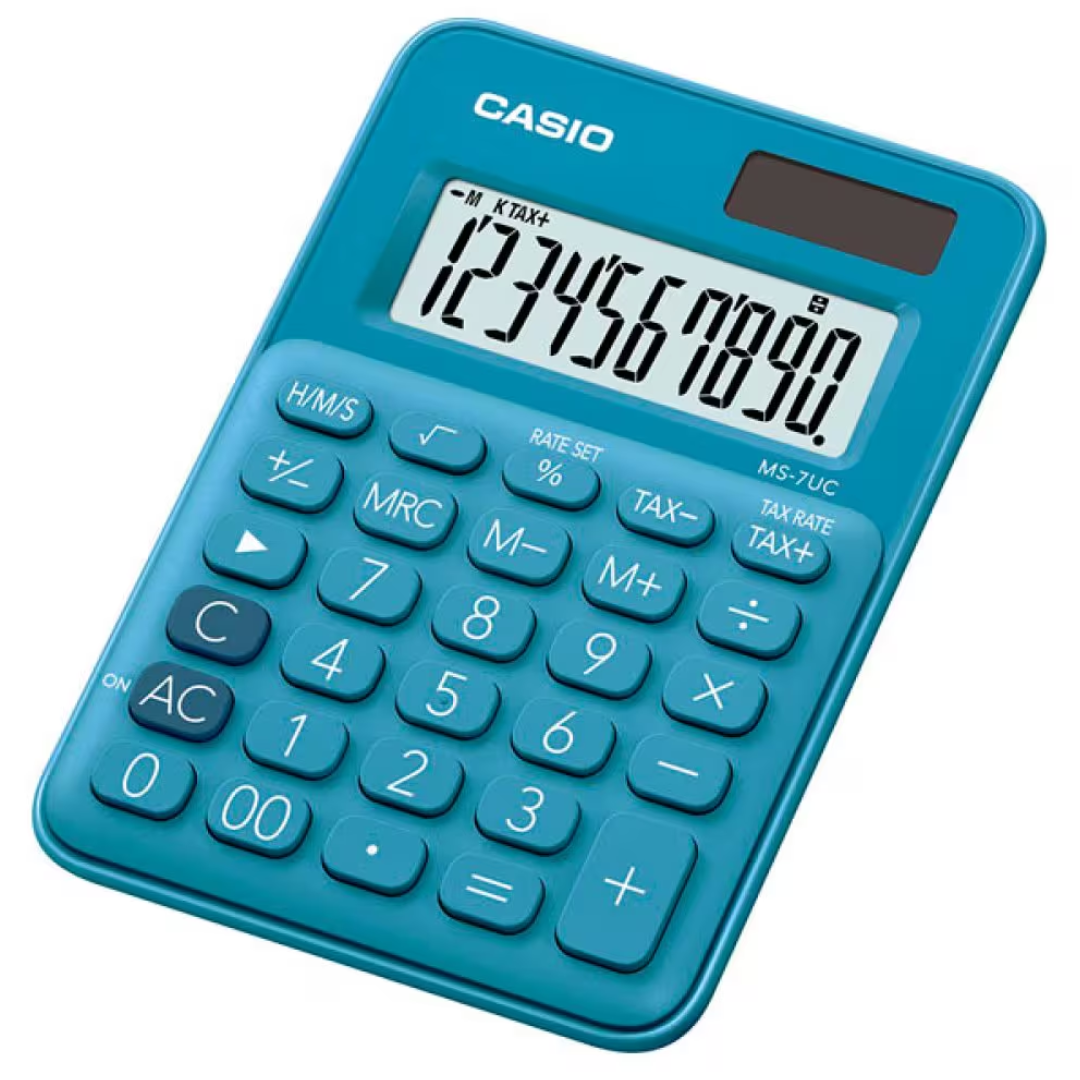 Calculadora Casio MS-7UC-BU - Relojchile - Default Title - Casio - Calculadora