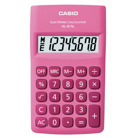Calculadora Casio HL-815L-PK - Relojchile - Default Title - Casio - Calculadora