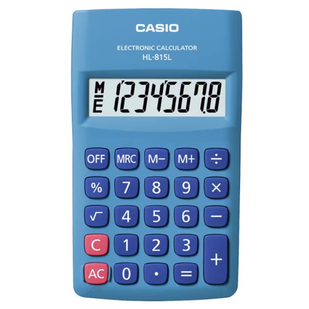 Calculadora Casio HL-815L-BU - Relojchile - Default Title - Casio - Calculadora