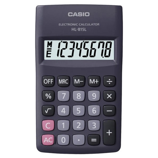Calculadora Casio HL-815L-BK - Relojchile - Default Title - Casio - Calculadora