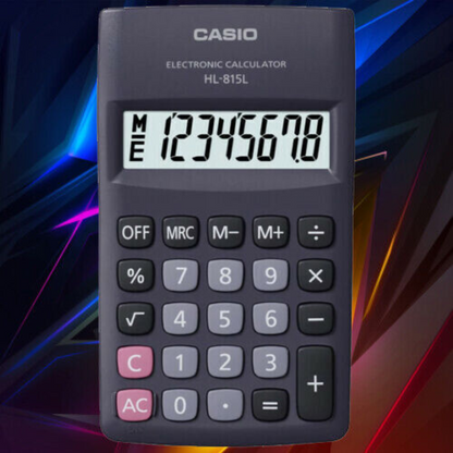 Calculadora Casio HL-815L-BK - Relojchile - Default Title - Casio - Calculadora
