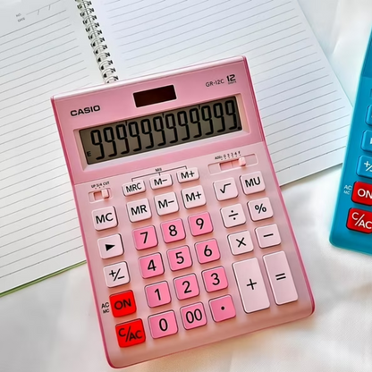 Calculadora Casio GR-12C-PK - Relojchile - Default Title - Casio - Calculadora