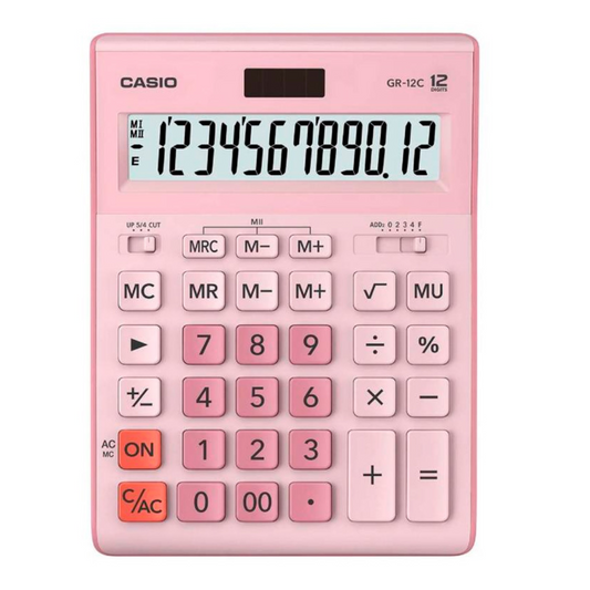 Calculadora Casio GR-12C-PK - Relojchile - Default Title - Casio - Calculadora