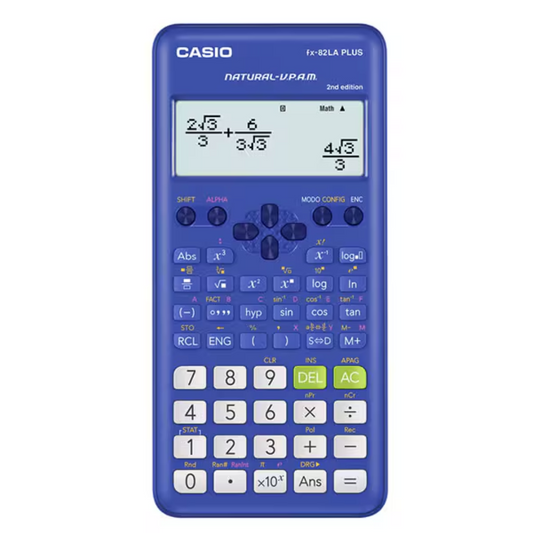 Calculadora Científica Casio FX-82LA PLUS-2 BU - Relojchile - Default Title - Casio - Calculadora
