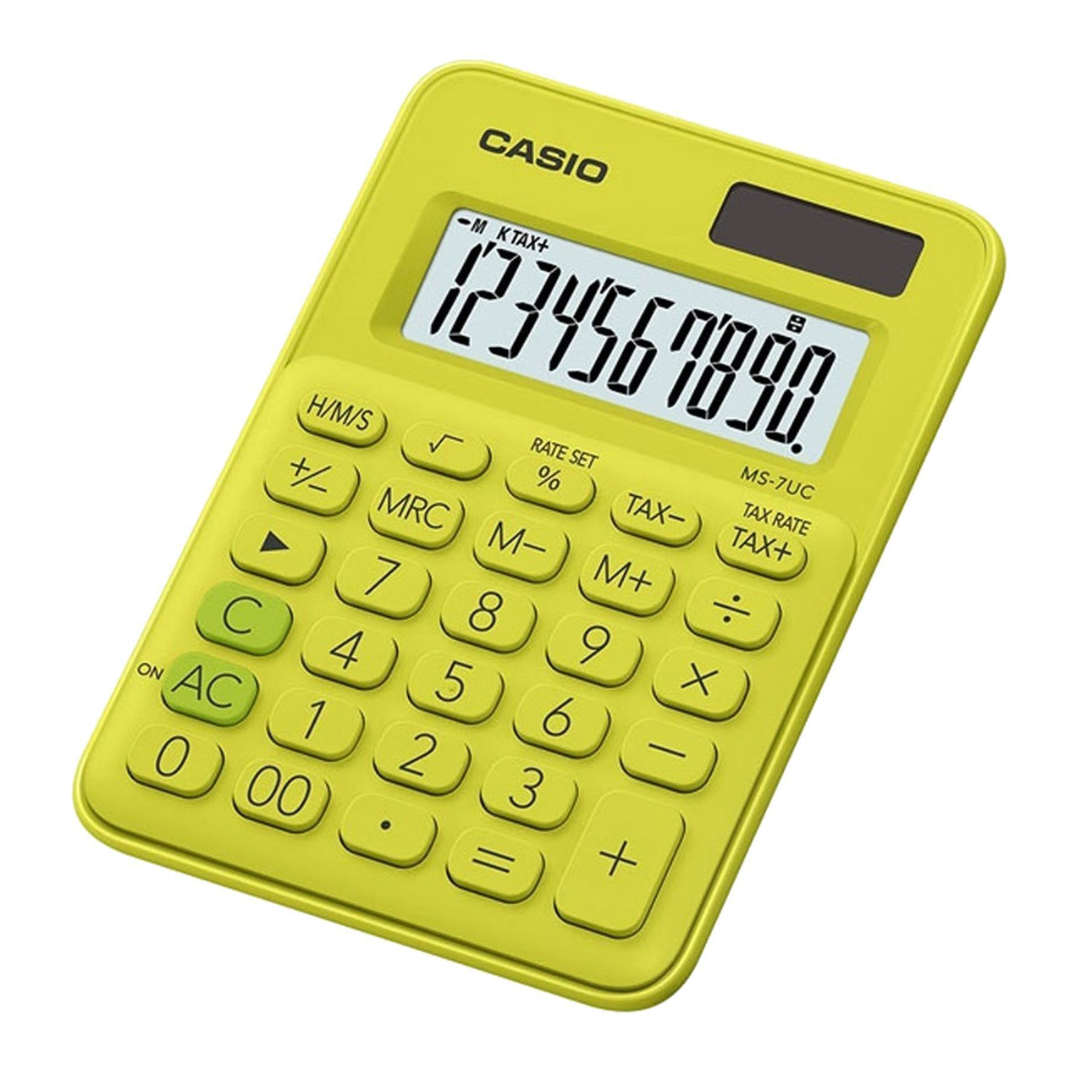 Calculadora Casio MS-7UC-YG - Relojchile - Default Title - Casio - Calculadora
