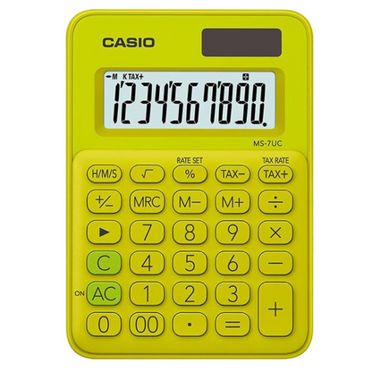 Calculadora Casio MS-7UC-YG - Relojchile - Default Title - Casio - Calculadora