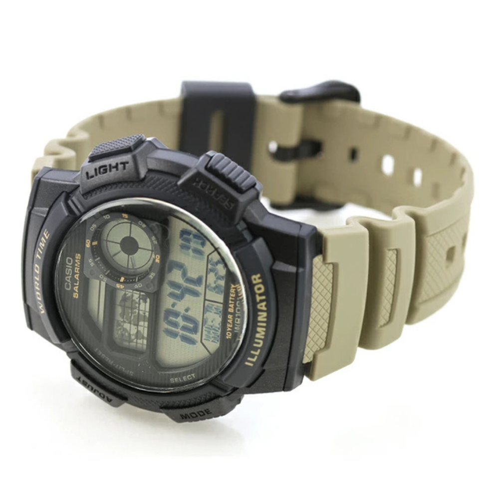 Reloj Casio AE-1000W-5AV Hombre - Digital - Reloj Reloj Casio original | Compra en Relojchile Chile | Reloj Casio Chile | Reloj Reloj Chile - Reloj hombre chile - Reloj mujer chile - Reloj santiago - Reloj original chile - reloj elegante hombre - reloj casual mujer - reloj resistente al agua - reloj acero inoxidable - reloj deportivo hombre - tienda de relojes online chile