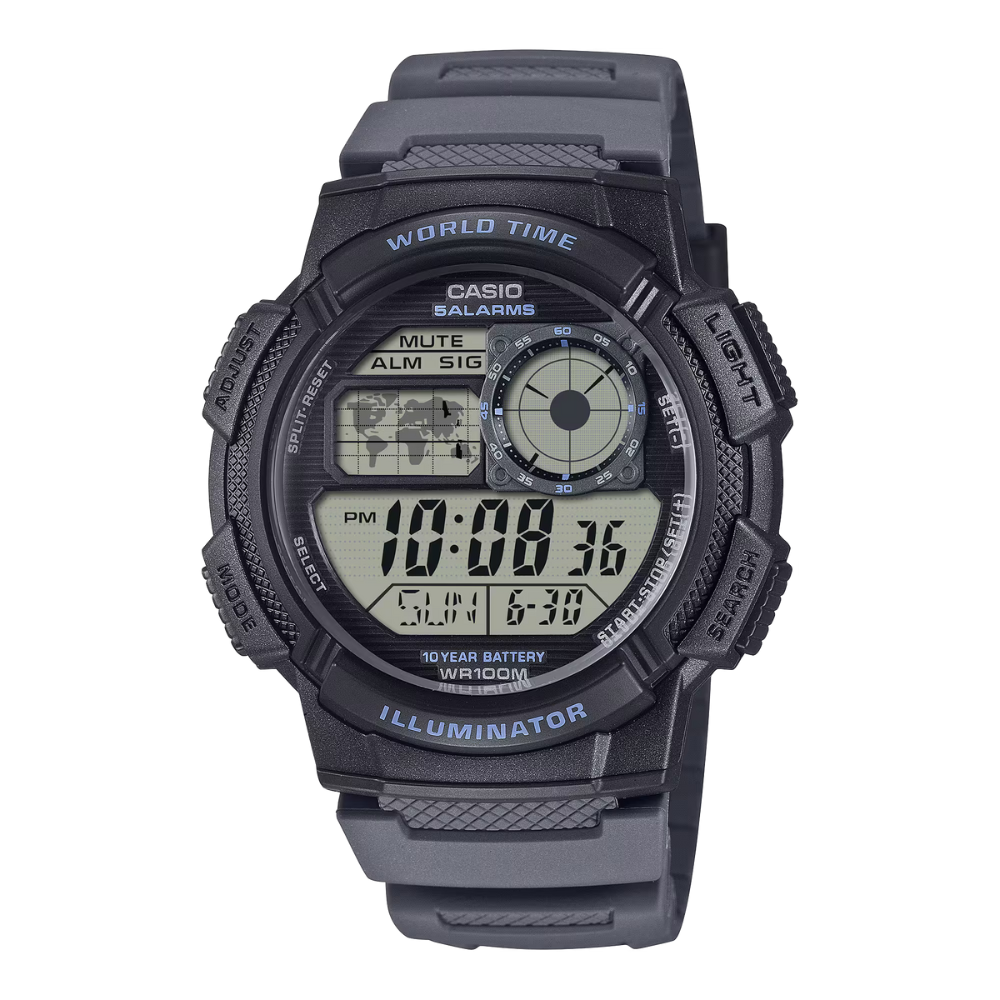 Reloj Casio AE-1000W-8AV Hombre - Digital - Reloj Reloj Casio original | Compra en Relojchile Chile | Reloj Casio Chile | Reloj Reloj Chile - Reloj hombre chile - Reloj mujer chile - Reloj santiago - Reloj original chile - reloj elegante hombre - reloj casual mujer - reloj resistente al agua - reloj acero inoxidable - reloj deportivo hombre - tienda de relojes online chile