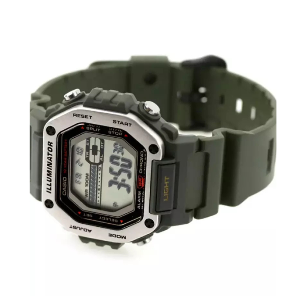 Reloj Casio MWD-110H-3AV Hombre - Digital - Reloj Reloj Casio original | Compra en Relojchile Chile | Reloj Casio Chile | Reloj Reloj Chile - Reloj hombre chile - Reloj mujer chile - Reloj santiago - Reloj original chile - reloj elegante hombre - reloj casual mujer - reloj resistente al agua - reloj acero inoxidable - reloj deportivo hombre - tienda de relojes online chile