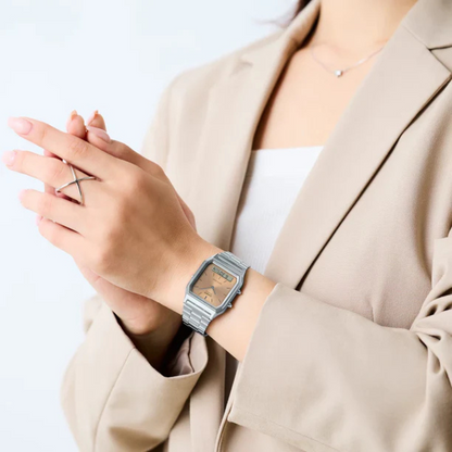 Reloj Casio AQ-230A-4A Unisex - Análogo Digital - Reloj Reloj Casio original | Compra en Relojchile Chile | Reloj Casio Chile | Reloj Reloj Chile - Reloj hombre chile - Reloj mujer chile - Reloj santiago - Reloj original chile - reloj elegante hombre - reloj casual mujer - reloj resistente al agua - reloj acero inoxidable - reloj deportivo hombre - tienda de relojes online chile