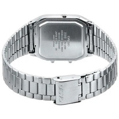 Reloj Casio AQ-230A-4A Unisex - Análogo Digital - Reloj Reloj Casio original | Compra en Relojchile Chile | Reloj Casio Chile | Reloj Reloj Chile - Reloj hombre chile - Reloj mujer chile - Reloj santiago - Reloj original chile - reloj elegante hombre - reloj casual mujer - reloj resistente al agua - reloj acero inoxidable - reloj deportivo hombre - tienda de relojes online chile